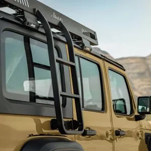Jeep Wrangler off-road experience in India-side look