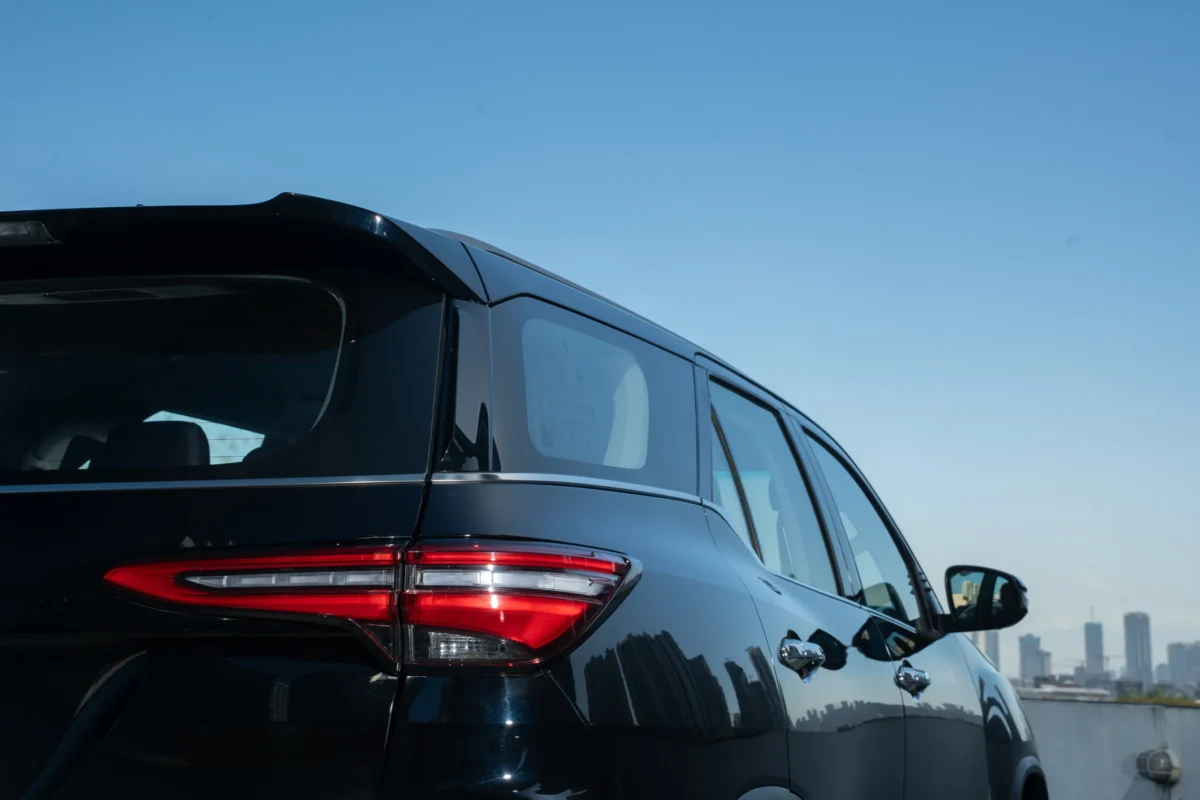 Toyota Fortuner diesel automatic mileage and performance review-Back view