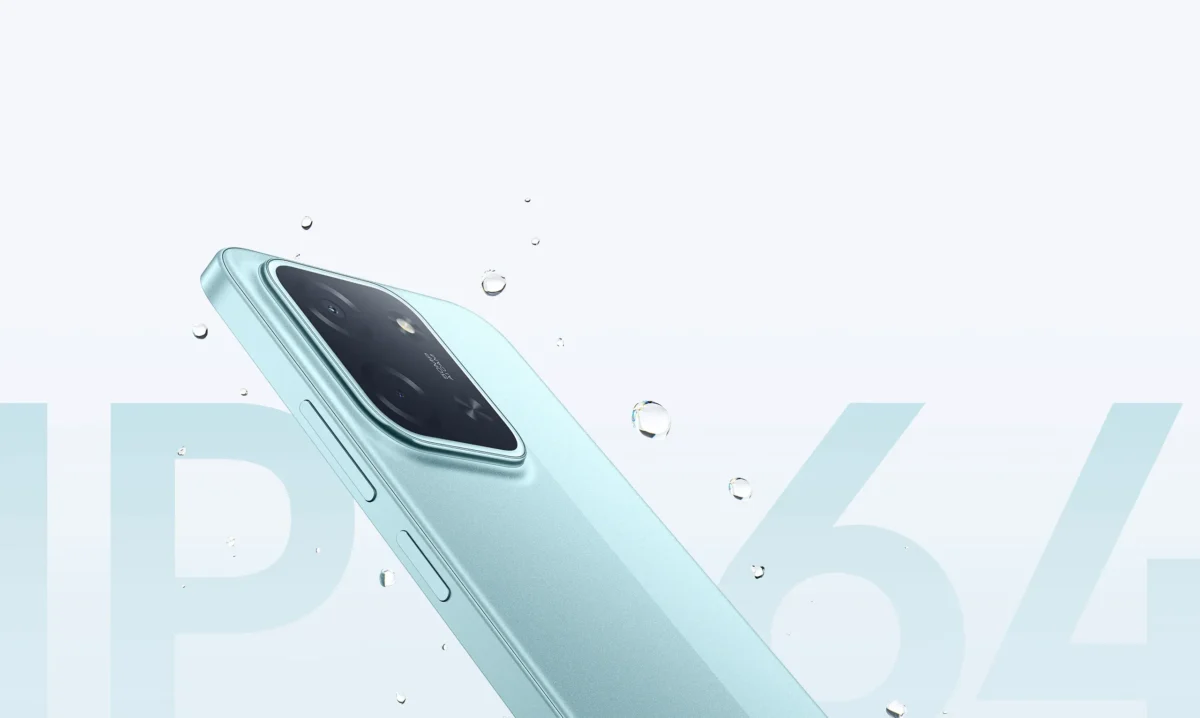 POCO C85 charging speed and battery test Rear view