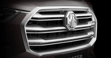 MG Gloster infotainment system and smart features review - Front grill view