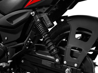 Bajaj Pulsar 125 engine performance details - Pulsar 125 suspension images 