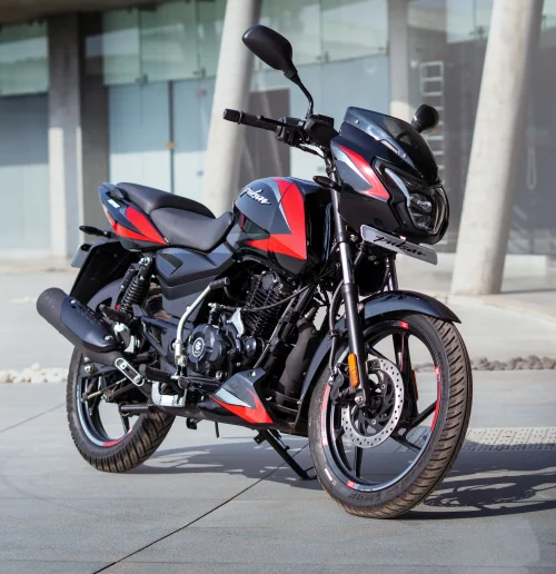Bajaj Pulsar 125 engine performance details - pulsar 125 red colour 