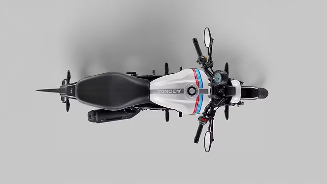 TVS Ronin mileage in city and highway- upper view 