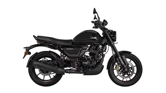 TVS Ronin mileage in city and highway- black colour 
